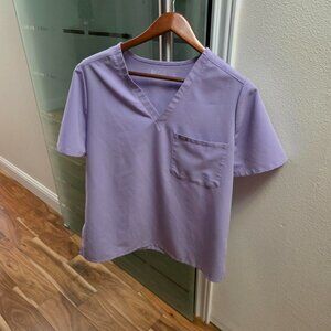 Catarina One-Pocket Scrub Top™ - XL Lavender Like New!